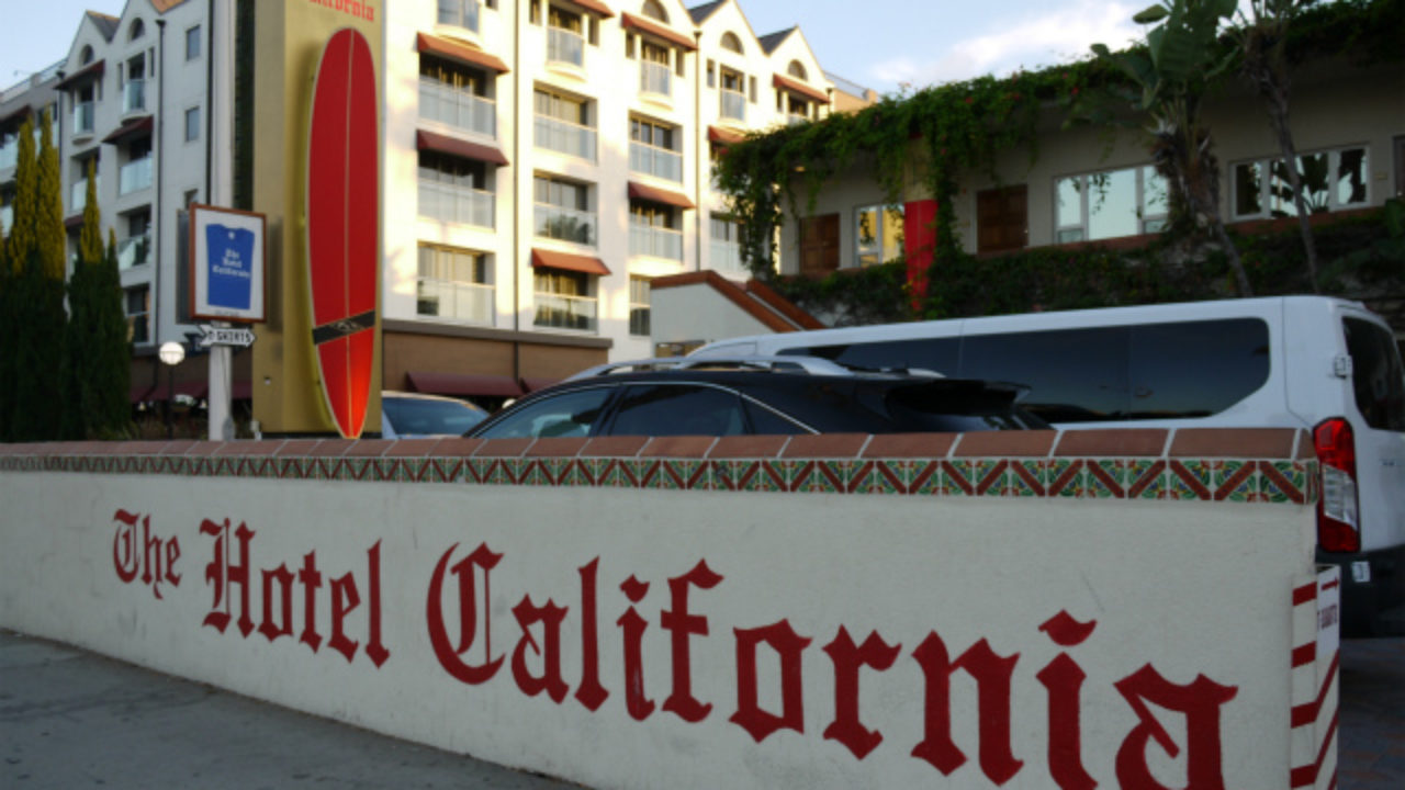 Welcome To The Hotel California サンタモニカの海沿いにあるホテル カリフォルニア Santa Monica Ca Kamakulab